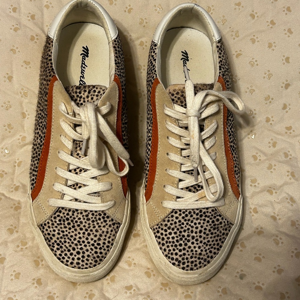Madewell Upper Real fur Dyed Calf Hair and Leather